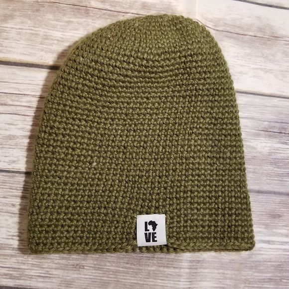 Krochet kids Accessories - Krochet Kids Olive Knit Beanie